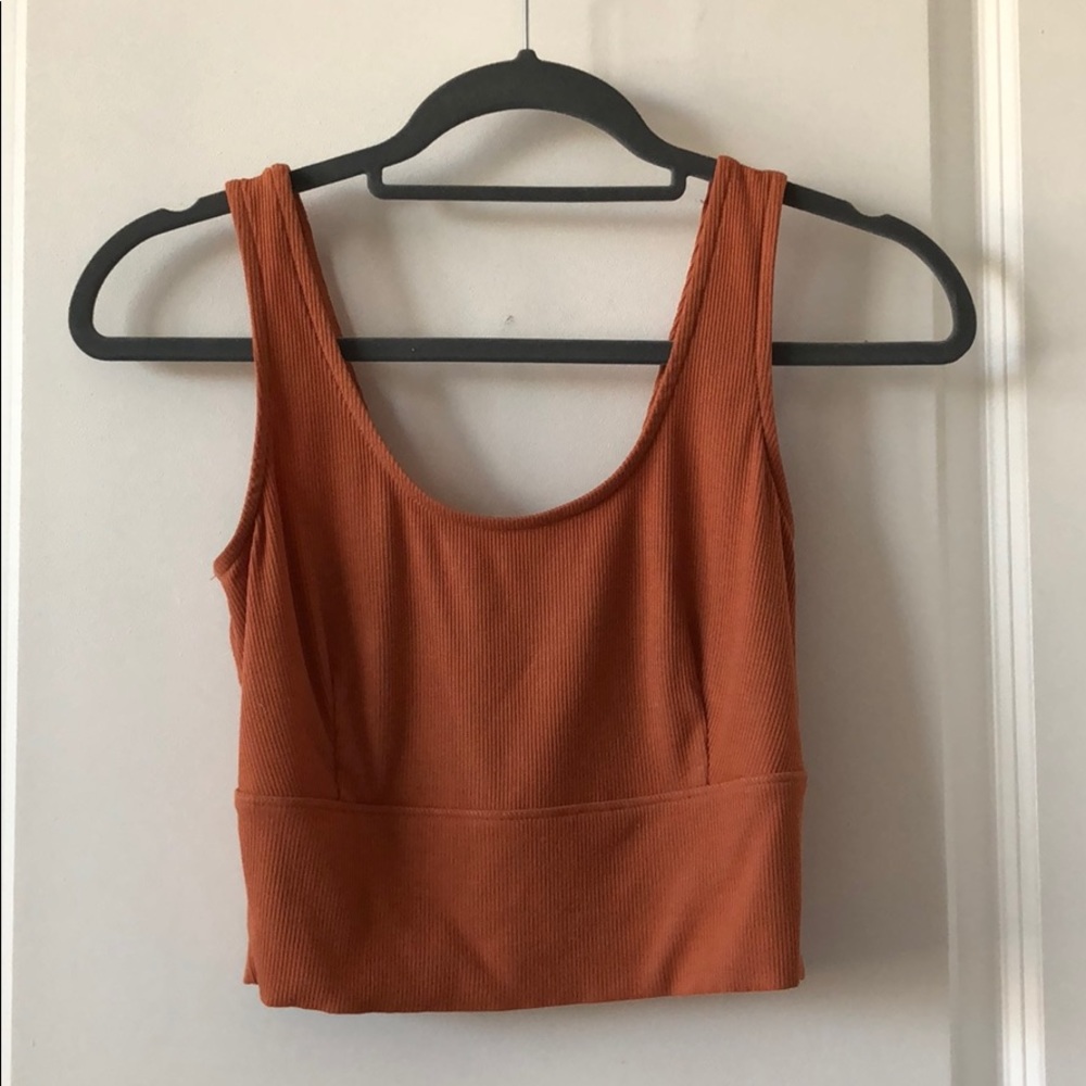 Orange Tank Top